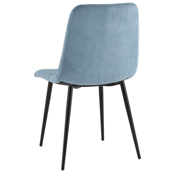 Стул Одди Original, велюр, пыльно-синий Стул Одди Original, велюр, пыльно-синий - фото 5