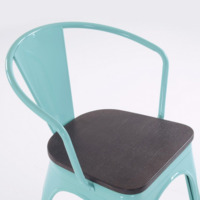Кресло Tolix Wood Style, цвет по RAL