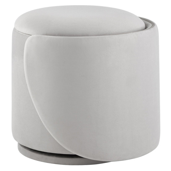 Пуф-трансформер Таунсвилл, велюр, светло-серый Пуф-трансформер Таунсвилл, велюр, светло-серый - фото 7