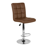 Настоящее фото товара Полубарный стул Крюгер на одной ноге, произведённого компанией ChiedoCover