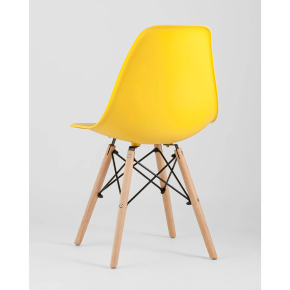 Стул Eames DSW желтый - фото 6