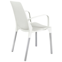 Фотография Стул Барнли, белый, хром Фотография товара Стул Барнли, белый, хром от компании ChiedoCover.