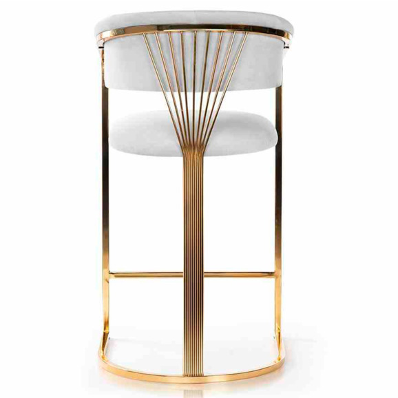 Стул барный Twilight, серый Стул барный Twilight, серый - фото 4