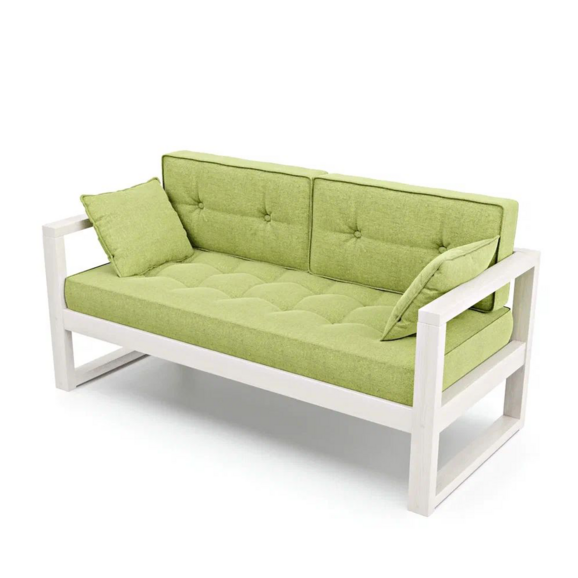Диван Veene mini текстиль, беленый дуб green - фото 3
