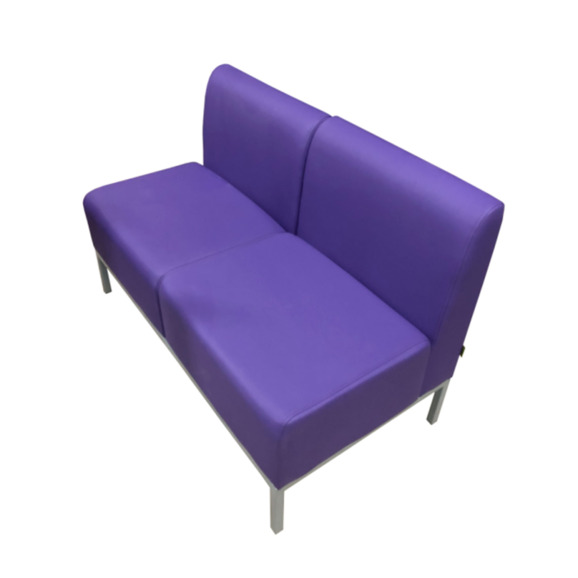 Диван Компакт двухместный, фиолетовый - фото 3