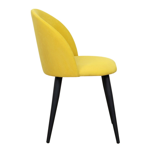 Стул Solar, желтый, ножки металл - фото 6