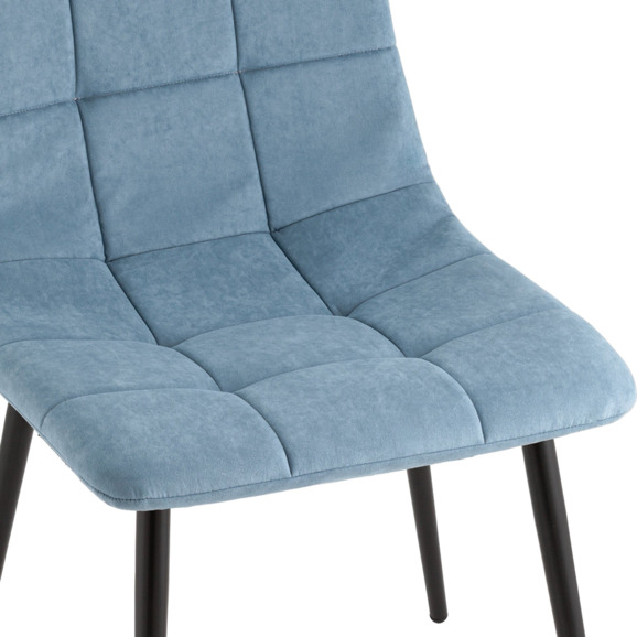 Стул Одди Original, велюр, пыльно-синий Стул Одди Original, велюр, пыльно-синий - фото 7