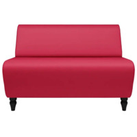 Фотография товара Диван Лотик, экокожа, красный от компании ChiedoCover.