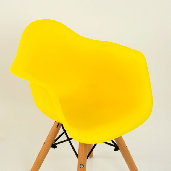 Кресло детское N-2 Eames Style цвет желтый - фото 4