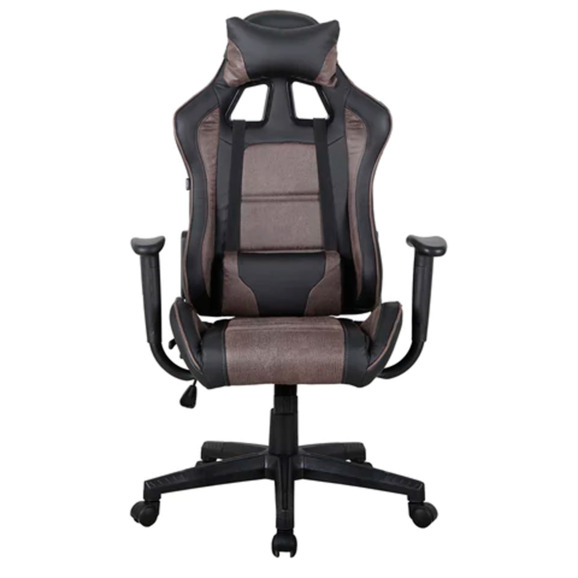 Кресло компьютерное Хорус, черный, коричневый - фото 2