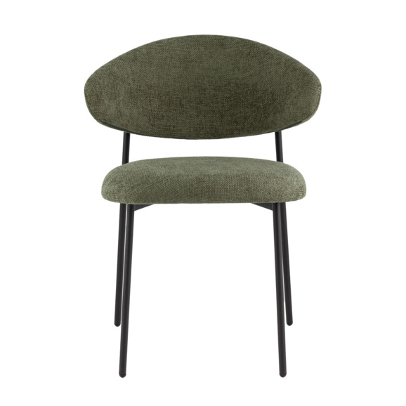 Стул Эва, шенилл, каркас зеленый - фото 6