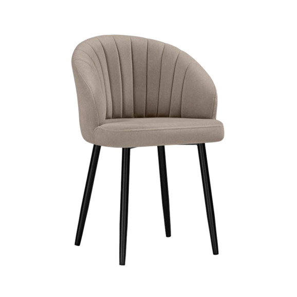 Стул на металлокаркасе Бэнбу крутящийся marseille 16 данс / черный - фото 1