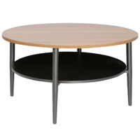 Фотография Стол журнальный Respite, дуб, черный от производителя ChiedoCover, картинка продукции, реальное фото товара Настоящее фото товара Стол журнальный Respite, дуб, черный, произведённого компанией ChiedoCover