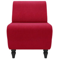 Фотография товара Кресло Лотик велюр, красный от компании ChiedoCover.
