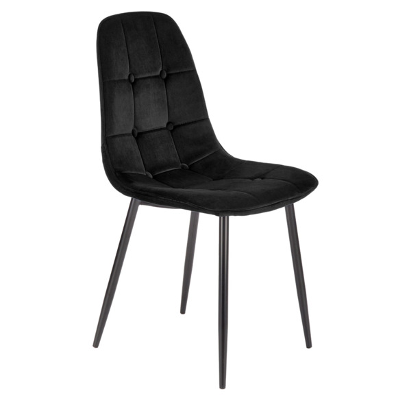 Стул Coalescence, чёрный велюр Стул Coalescence, чёрный велюр - фото 1