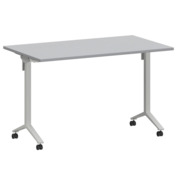 Фотография товара Стол мобильный складной серый, белый, 22 мм, 120*70 от компании ChiedoCover.