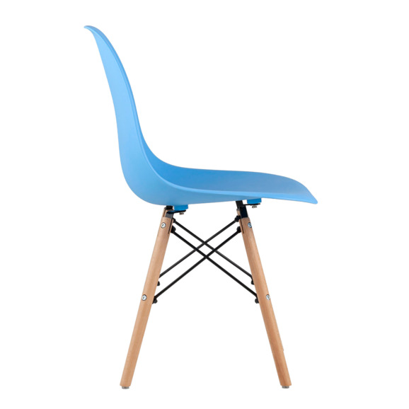 Стул Eames DSW голубой - фото 2