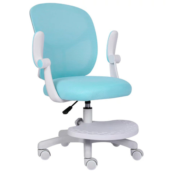 Кресло детское с подставкой для ног Scuttle, голубой - фото 2