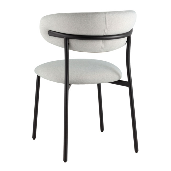 Стул обеденный Ayla, светло-серый Стул обеденный Ayla, светло-серый - фото 5