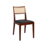 Настоящее фото товара Стул деревянный Косм, коричневый, произведённого компанией ChiedoCover
