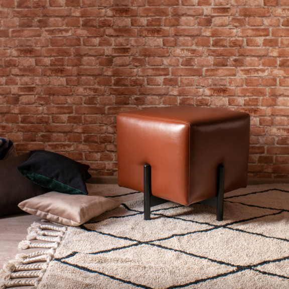 Фотография в интерьере товара Пуф Квадро, Экостайл 7 от компании ChiedoCover.