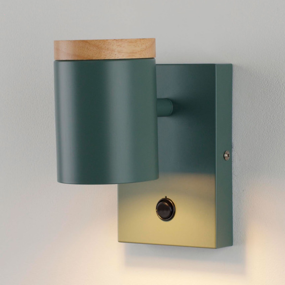 Светильник настенный Рик Ашесвуд, зелёный - фото 5