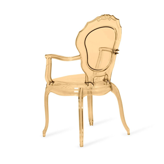 Кресло Gentry, желтый, с подлокотниками - фото 4
