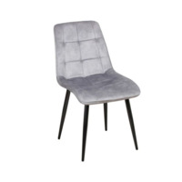 Настоящее фото товара Обеденный стул Чико, серый, произведённого компанией ChiedoCover
