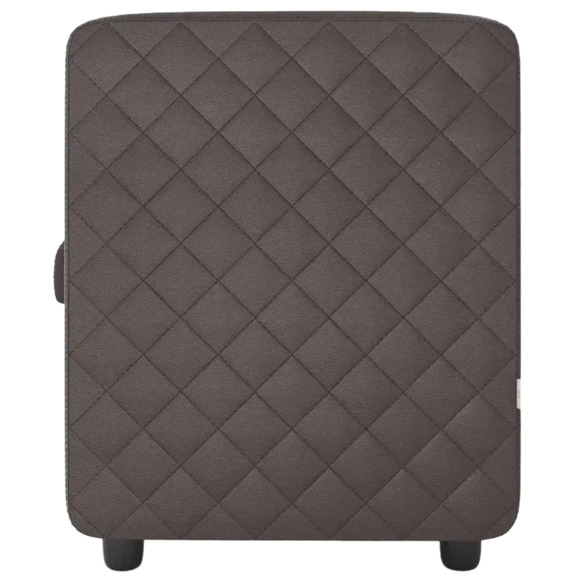 Диван Тепал, экокожа, коричневый - фото 4