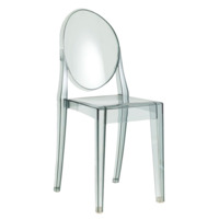 Настоящее фото товара Стул Victoria Ghost NEW серый, произведённого компанией ChiedoCover