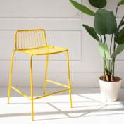 Фотография в интерьере товара Стул Лион полубарный, желтый от компании ChiedoCover.