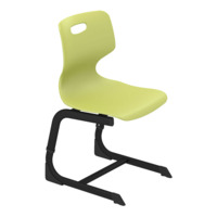Настоящее фото товара Стул Lime, зеленый, черный муар, произведённого компанией ChiedoCover