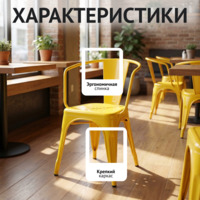 Фотография товара Кресло Толикс, желтый от компании ChiedoCover.