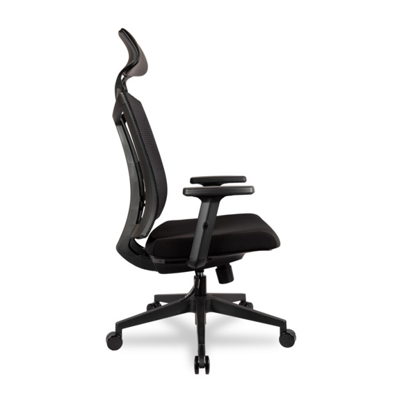 Кресло College CLG-425 MBN-A Black - фото 3