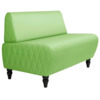 Диван Лотик, экокожа, салатовый