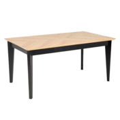 Фотография товара Стол обеденный Comet, раскладной, дуб, черный от компании ChiedoCover.