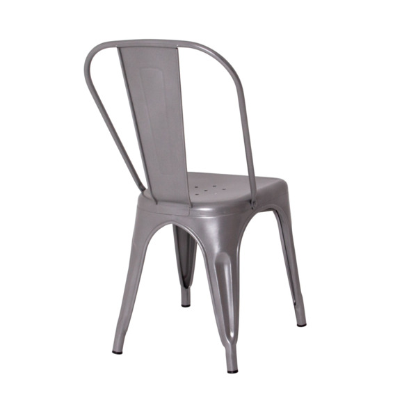 Стул Tolix, серебристый Стул Tolix, серебристый - фото 4