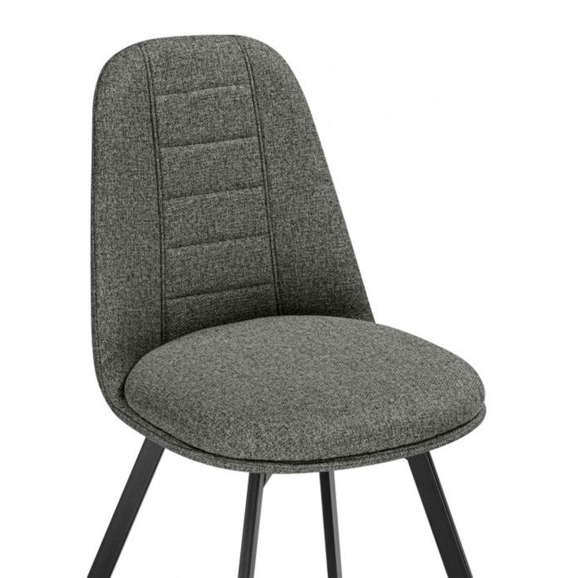 Стул Texas 2 светло-серый поворотный / черный Стул Texas 2 светло-серый поворотный / черный - фото 5