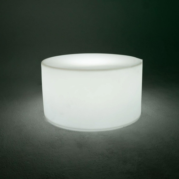 Светодиодный Led стол Cylindro 35 см White 12V - фото 1