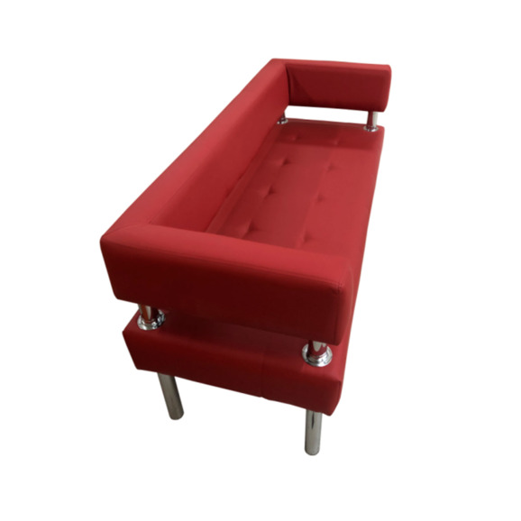 Диван Сантур трехместный, красный - фото 3