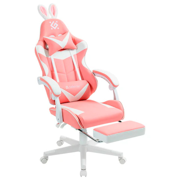 Кресло компьютерное Habit, розовый, белый - фото 6