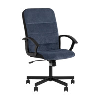 Настоящее фото товара Компьютерное кресло TopChairs ST-TRACER, темно-синий, произведённого компанией ChiedoCover