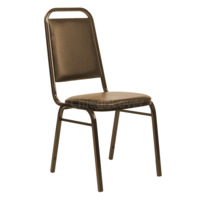Настоящее фото товара Стул Денвер 20мм - Лайт, коричневый, кожзам коричневый, произведённого компанией ChiedoCover