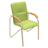 Настоящее фото товара Стул-кресло Самба, зеленый, произведённого компанией ChiedoCover