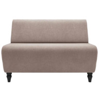 Фотография товара Диван Лотик, велюр, светло-коричневый от компании ChiedoCover.