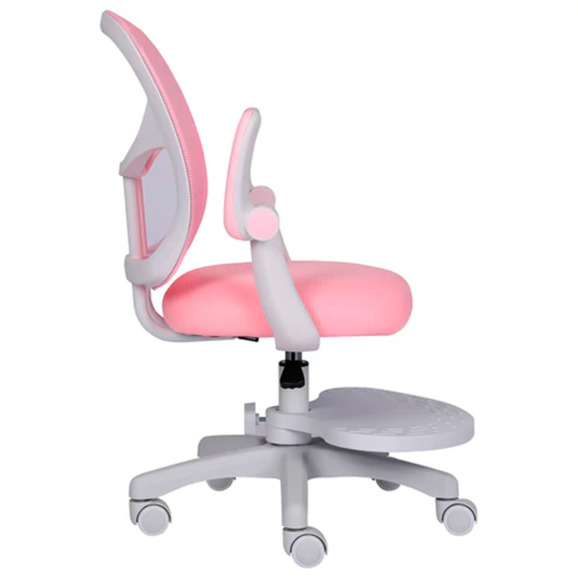 Кресло детское с подставкой для ног Scuttle, розовый Кресло детское с подставкой для ног Scuttle, розовый - фото 4