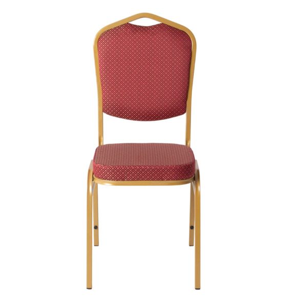 Стул Хит 20, жаккард кросс бордовый, каркас золото Стул Хит 20, жаккард кросс бордовый, каркас золото - фото 5
