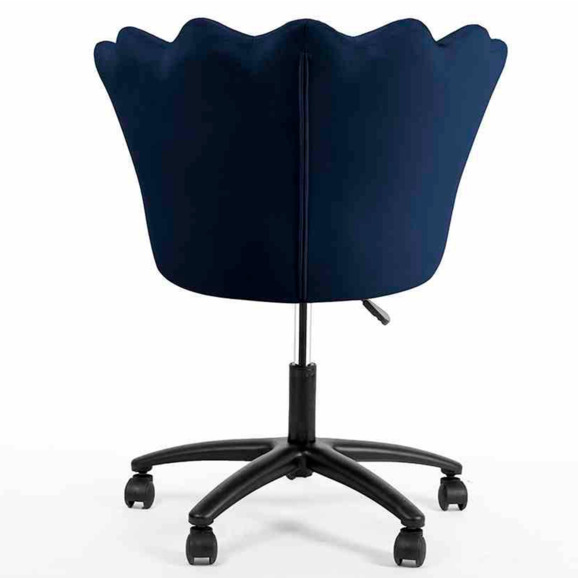 Стул поворотный Aeon, синий, ножки чёрные - фото 4