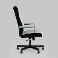  Кресло руководителя TopChairs ST-DOMINGO, серо-голубой