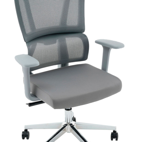 Кресло офисное TopChairs Forward серый - фото 5